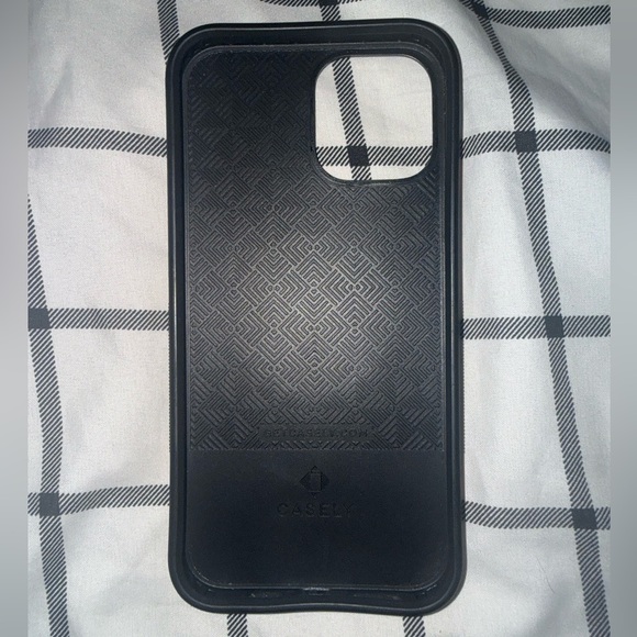 Casely Patchwork Bandana iPhone 12 Pro Max Case w/Adhesive MagSafe Ring - Picture 6 of 10